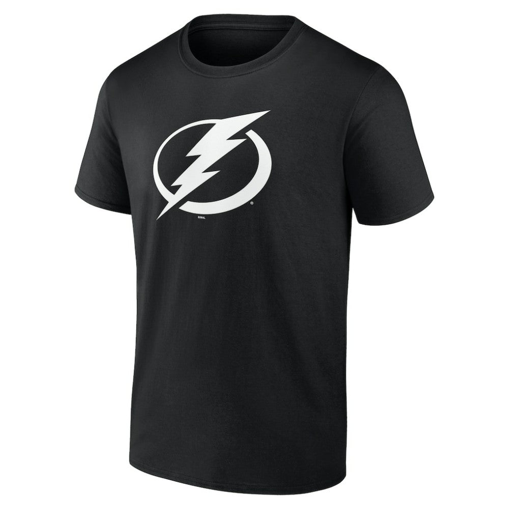 Tampa Bay Lightning Personalized Name & Number Monochrome T-Shirt - Black T-shirts