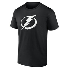 Tampa Bay Lightning Personalized Name & Number Monochrome T-Shirt - Black T-shirts
