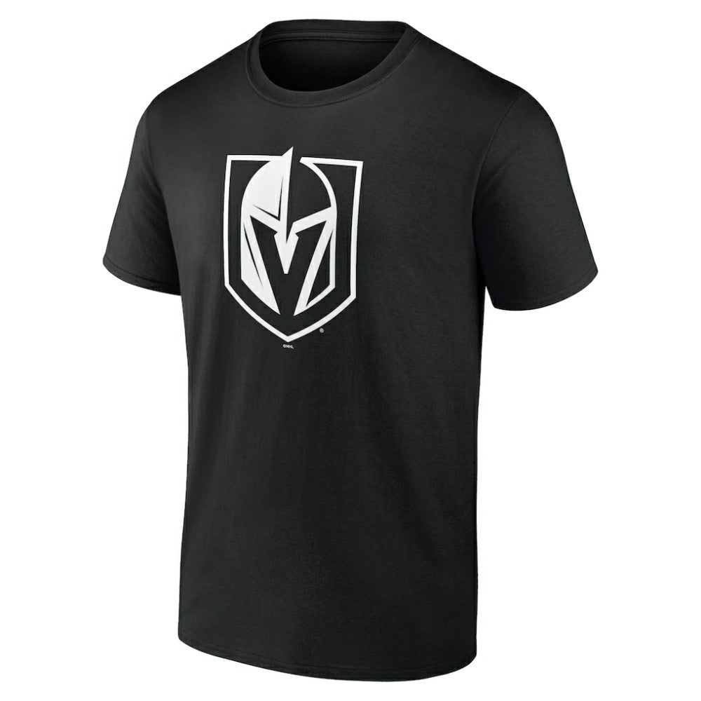 Vegas Golden Knights Personalized Name & Number Monochrome T-Shirt - Black T-shirts