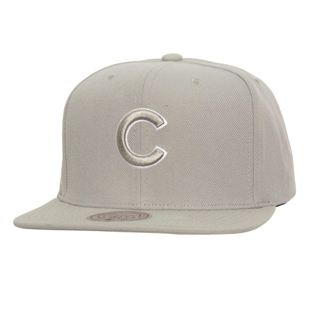 Chicago Cubs Snapback Hat Gray