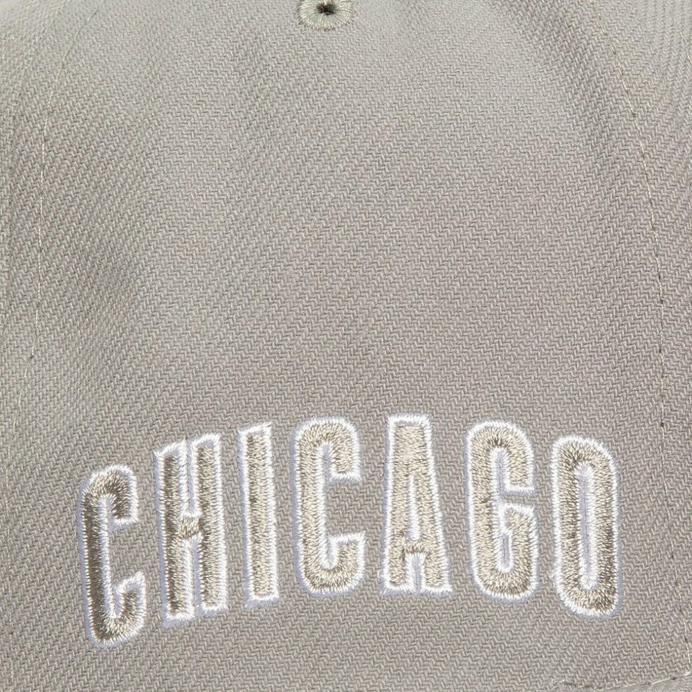 Chicago Cubs Snapback Hat Gray
