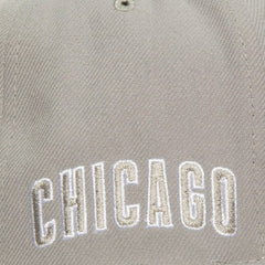 Chicago Cubs Snapback Hat Gray