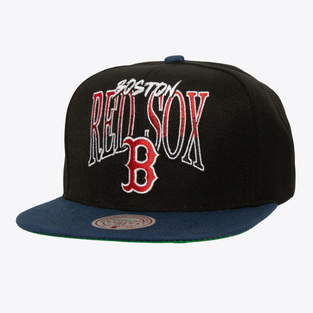 Boston Red Sox Rise Up Snapback Hat Black