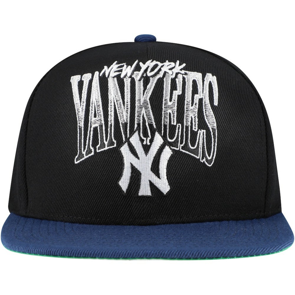 New York Yankees Rise Up Snapback Hat Black