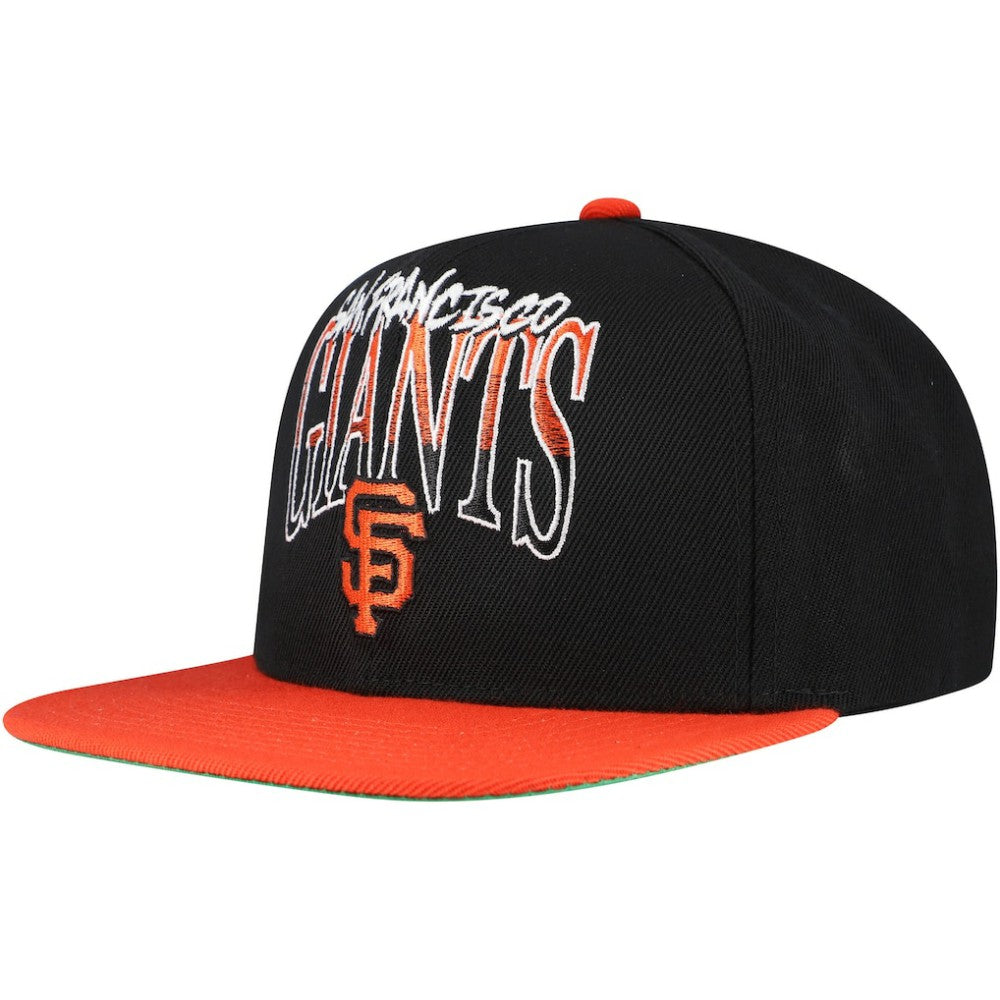San Francisco Giants Rise Up Snapback Hat Black