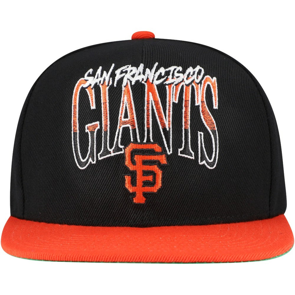 San Francisco Giants Rise Up Snapback Hat Black