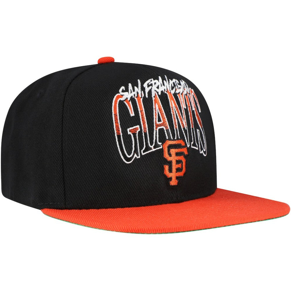 San Francisco Giants Rise Up Snapback Hat Black