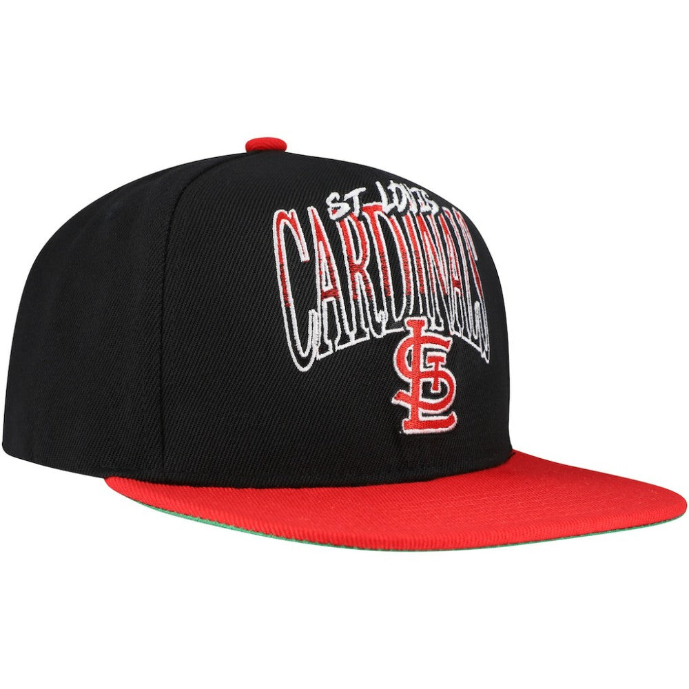 St. Louis Cardinals Rise Up Snapback Hat Black
