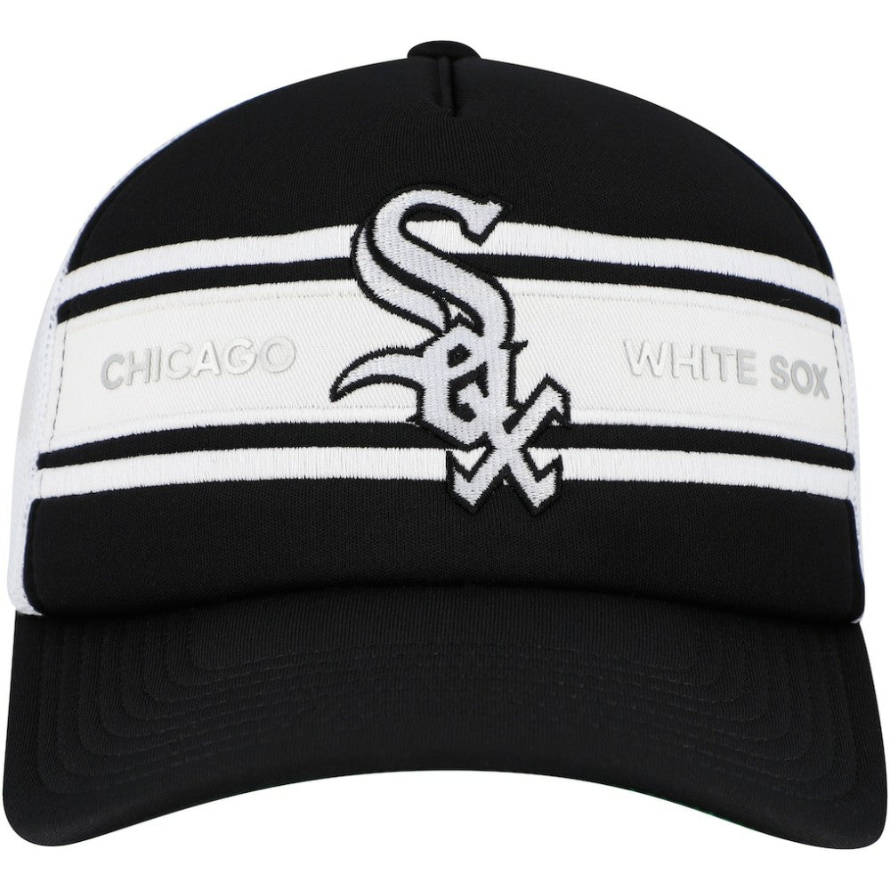 Chicago White Sox Sideline Trucker Adjustable Hat Black