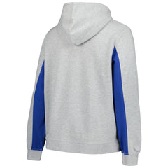 Los Angeles Dodgers Profile Women's Plus Size Pullover Jersey Hoodie Heather Gray