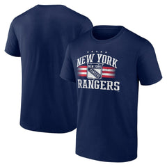 New York Rangers Americana Team T-Shirt - Navy T-shirts