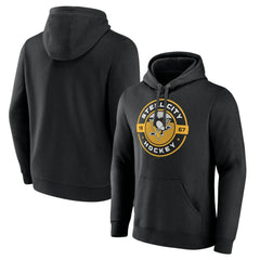 Pittsburgh Penguins Native Pullover Hoodie - Black Hoodies
