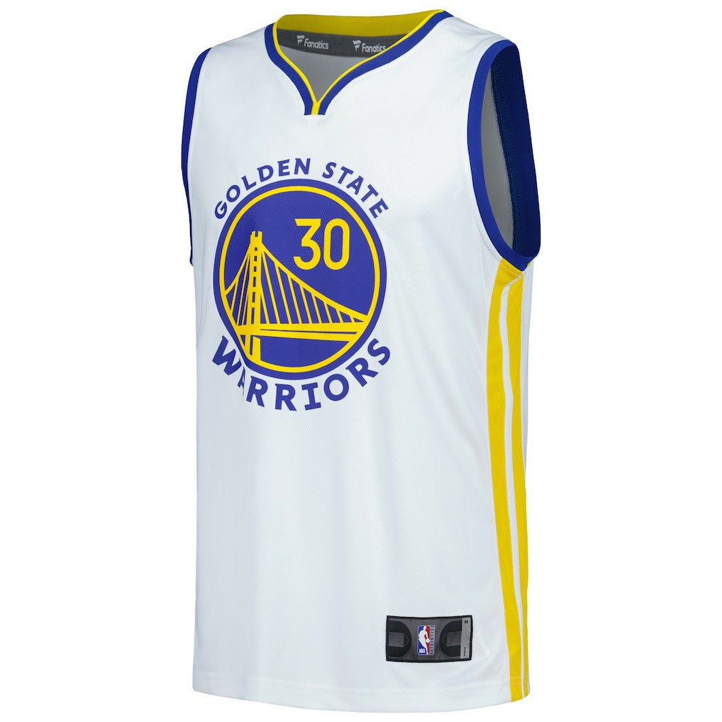 Stephen Curry Golden State Warriors Fast Break Replica Player Jersey sale - Association Editi- White online