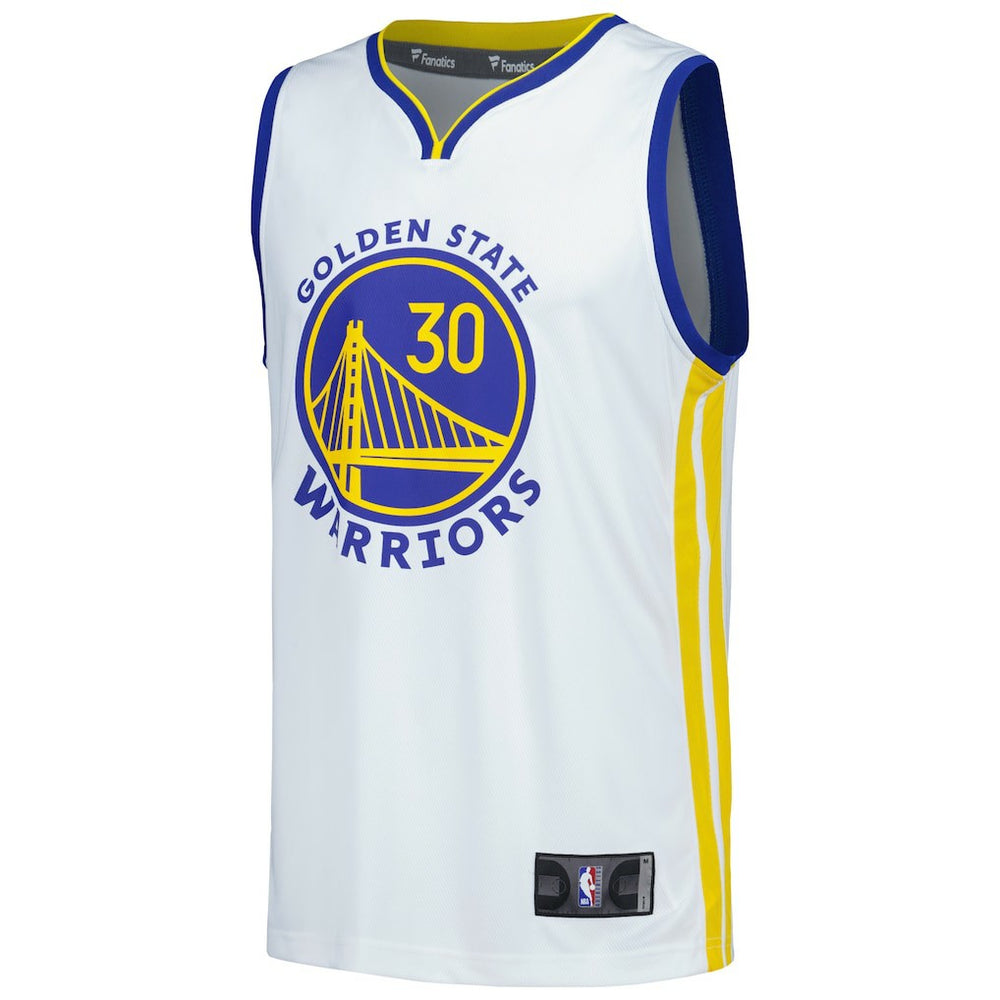Stephen Curry Golden State Warriors Fast Break Replica Player Jersey sale - Association Editi- White online