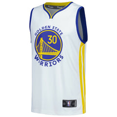Stephen Curry Golden State Warriors Fast Break Replica Player Jersey sale - Association Editi- White online