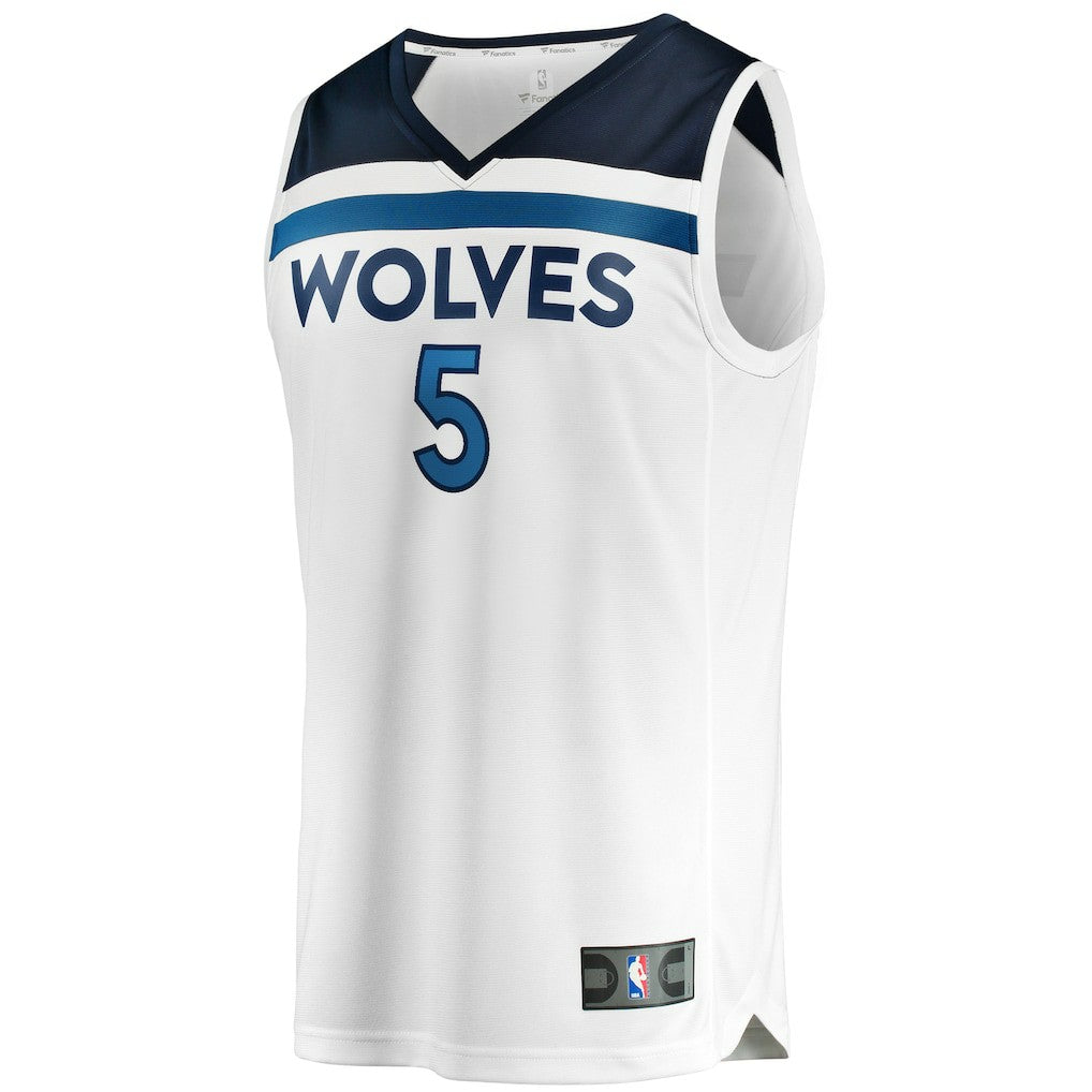 Anthony Edwards Minnesota Timberwolves Fast Break Replica Player Jersey - Association Edition - White for sale