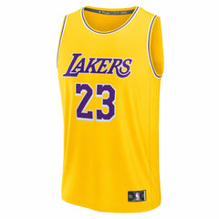 LeBron James Los Angeles Lakers Youth Fast Break Replica Player Jersey - Icon Edition - Gold outlet