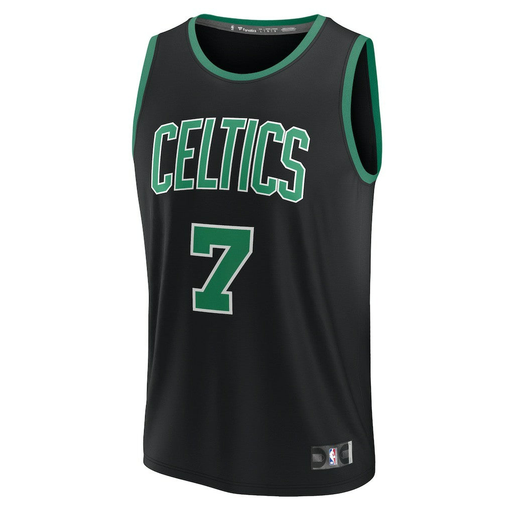 Jaylen Brown Boston Celtics Youth Fast Break Replica Player Jersey - Statement Edition - Black discount
