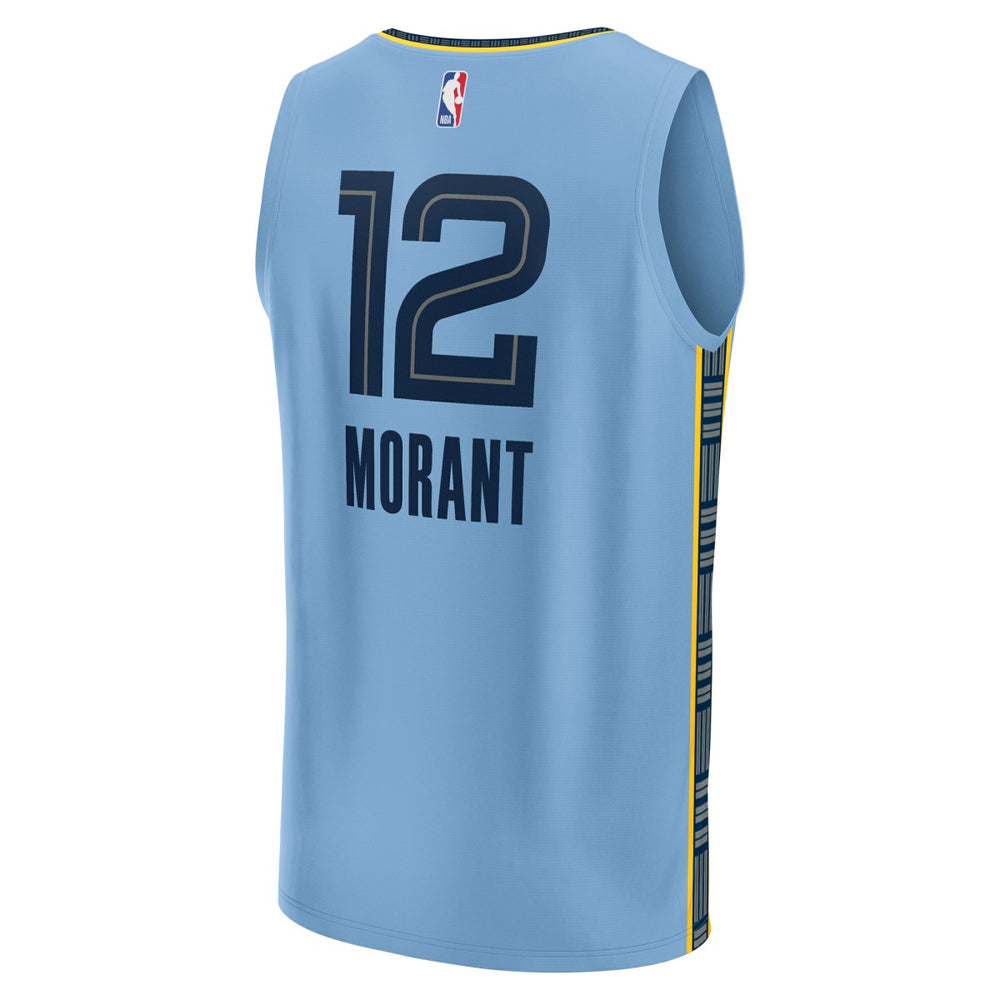 Ja Morant Memphis Grizzlies Youth Fast Break Replica Player Jersey - Statement Edition - Light Blue outlet