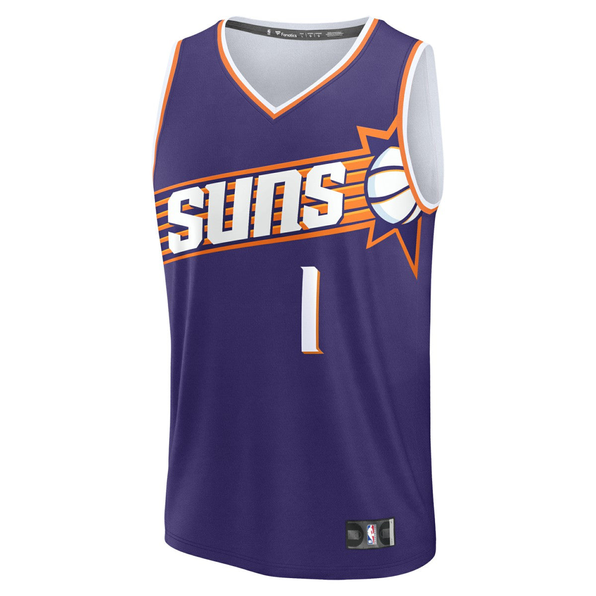 Devin Booker Phoenix Suns Youth Fast Break Replica Player Jersey - Icon Edition - Purple on sale