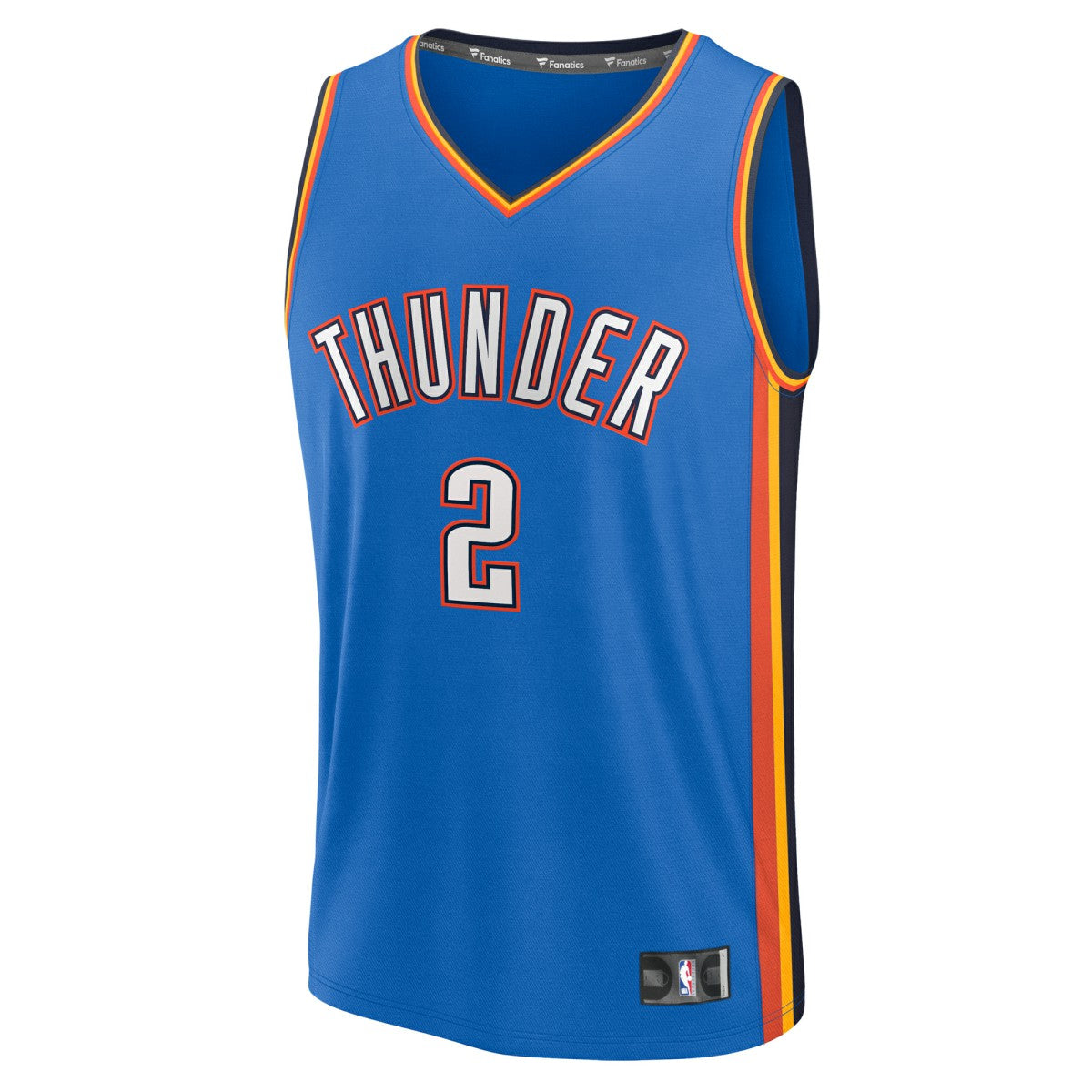 Shai Gilgeous-Alexander Oklahoma City Thunder Youth Fast Break Replica Player Jersey - Icon Edition - Blue cheap