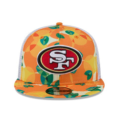 San Francisco 49ers New Era Citrus 9FIFTY Trucker Snapback Hat - Orange online