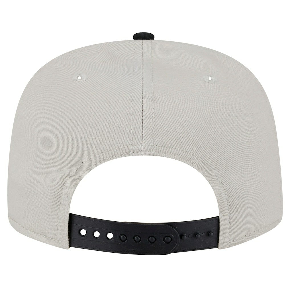 Las Vegas Raiders New Era Athletic Golfer Snapback Hat - Stone/Black sale