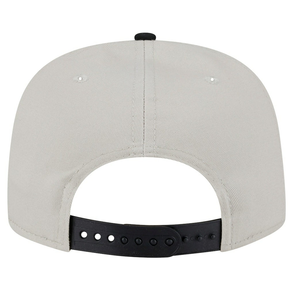 Las Vegas Raiders New Era Athletic Golfer Snapback Hat - Stone/Black sale