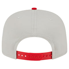 Kansas City Chiefs New Era Athletic Golfer Snapback Hat - Stone/Red sale
