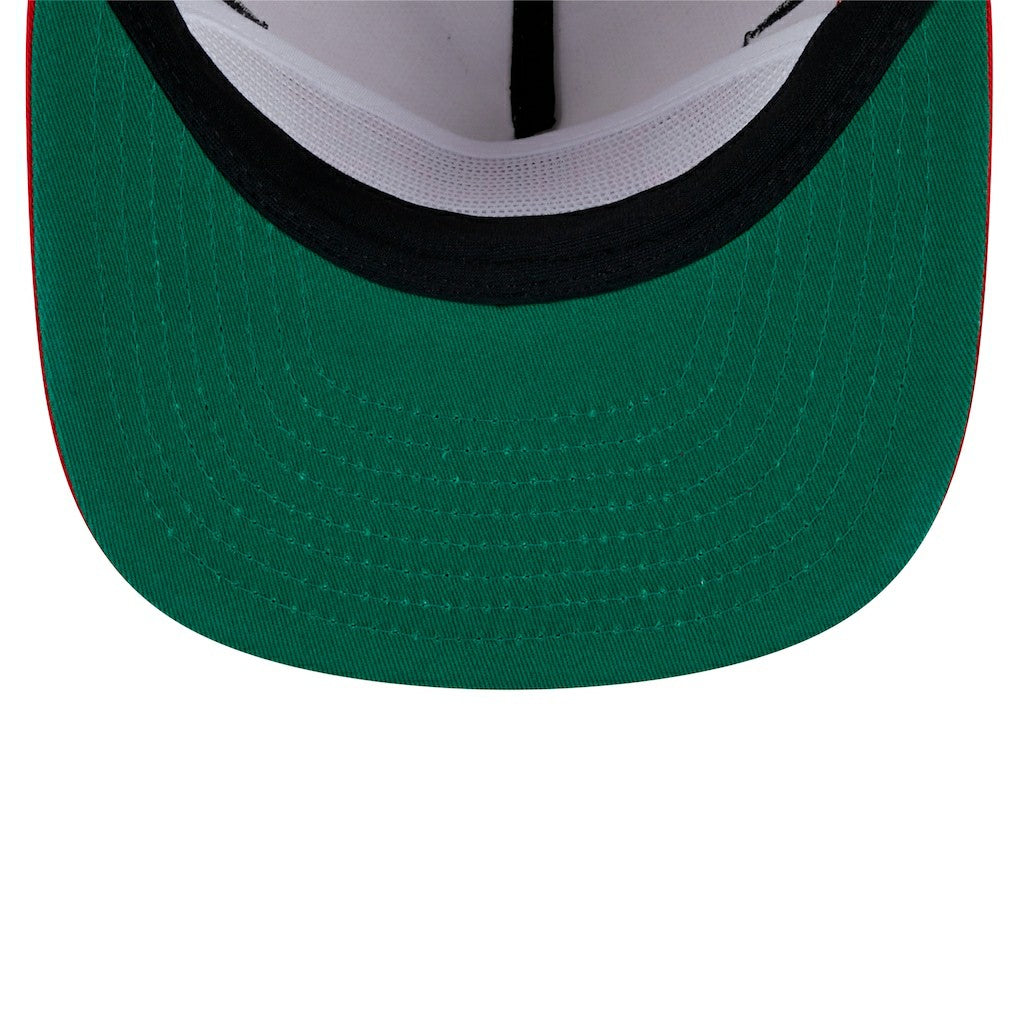 Kansas City Chiefs New Era Athletic Golfer Snapback Hat - Stone/Red sale