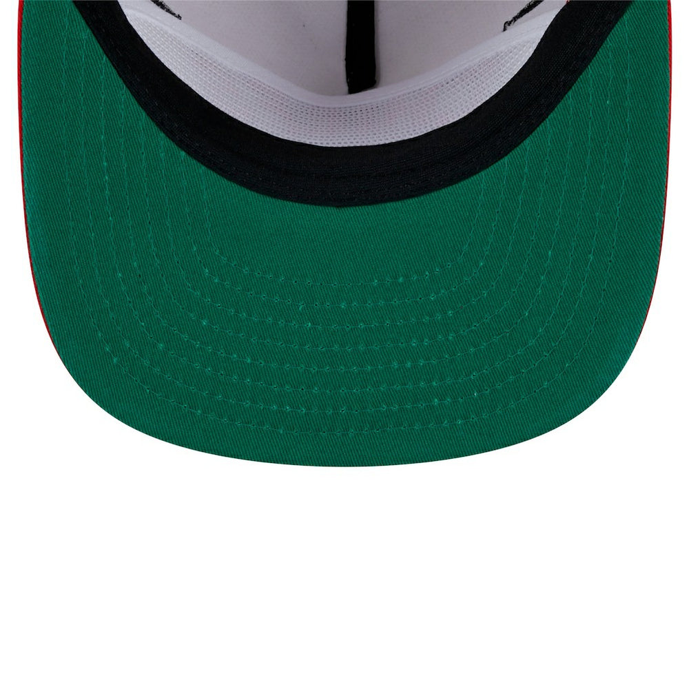 Kansas City Chiefs New Era Athletic Golfer Snapback Hat - Stone/Red sale