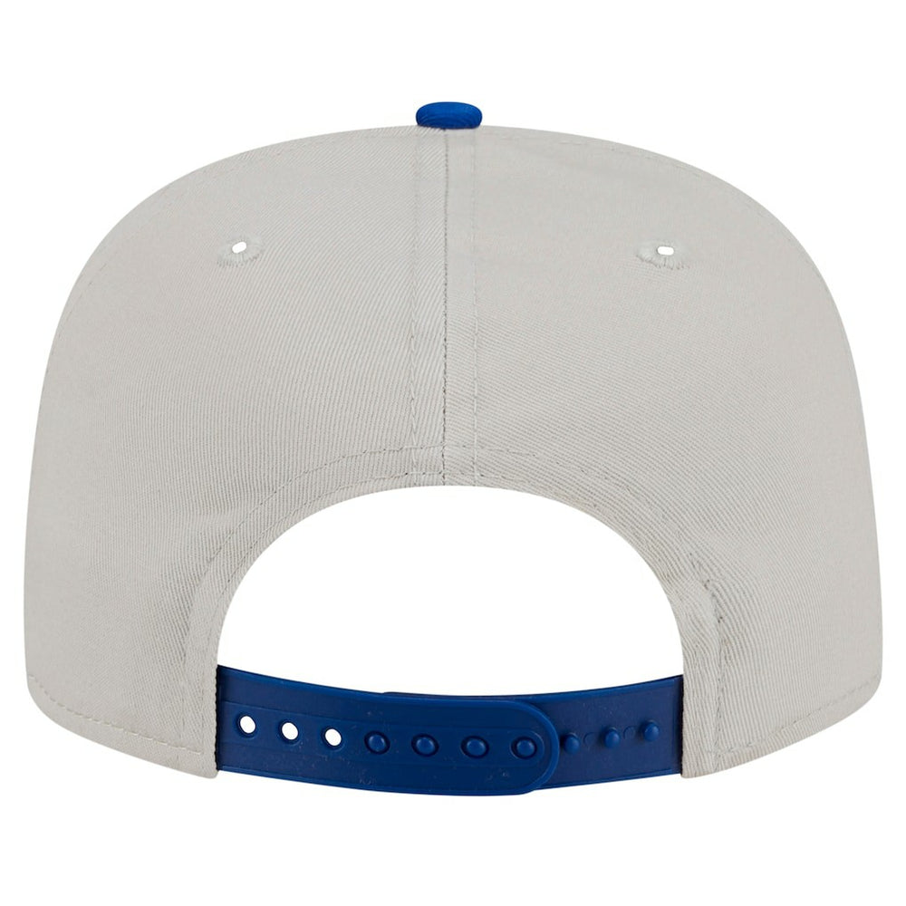 New York Giants New Era Athletic Golfer Snapback Hat - Stone/Royal cheap