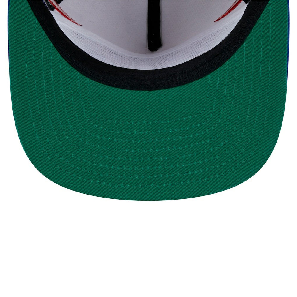 New York Giants New Era Athletic Golfer Snapback Hat - Stone/Royal cheap