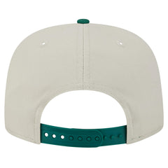 New York Jets New Era Athletic Golfer Snapback Hat - Stone/Green on sale