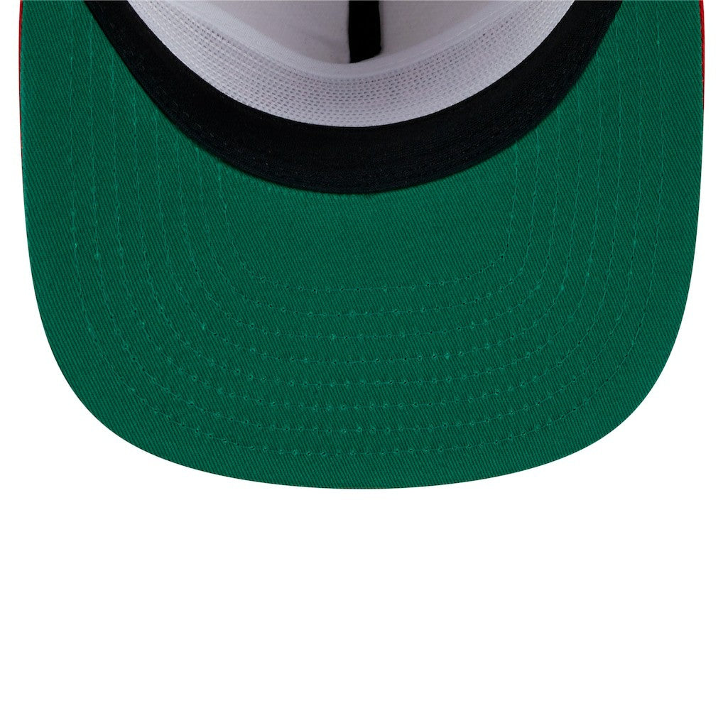 San Francisco 49ers New Era Athletic Golfer Snapback Hat - Stone/Scarlet online