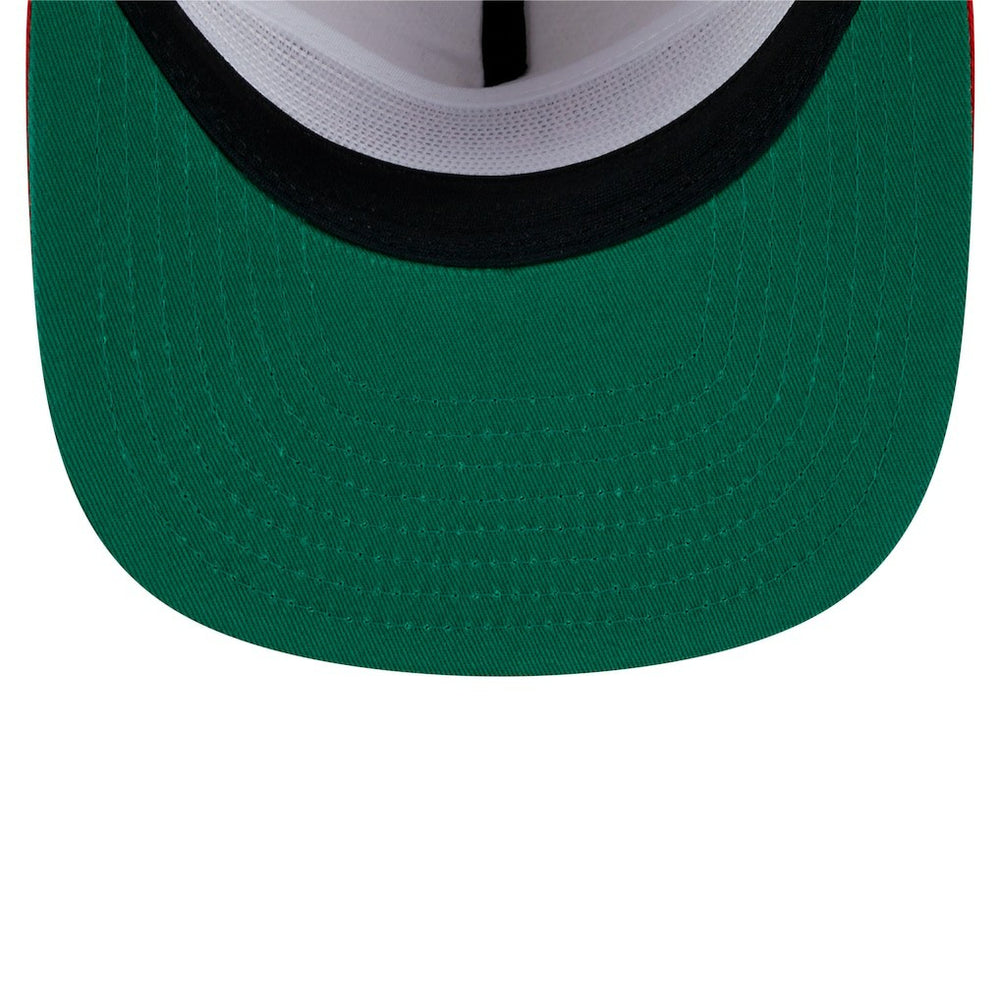 San Francisco 49ers New Era Athletic Golfer Snapback Hat - Stone/Scarlet online