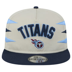 Tennessee Titans New Era Athletic Golfer Snapback Hat - Stone/Navy outlet
