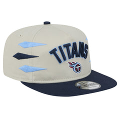 Tennessee Titans New Era Athletic Golfer Snapback Hat - Stone/Navy outlet
