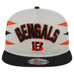 Cincinnati Bengals New Era Athletic Golfer Snapback Hat - Stone/Orange for sale