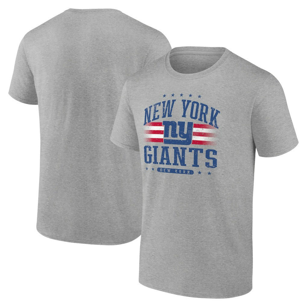 New York Giants Americana Team T-Shirt - Heather Gray for sale