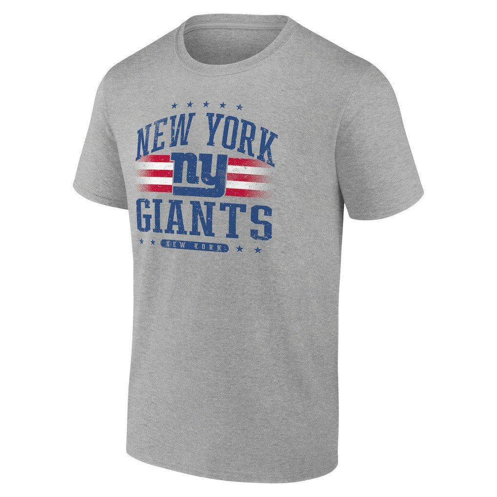 New York Giants Americana Team T-Shirt - Heather Gray for sale