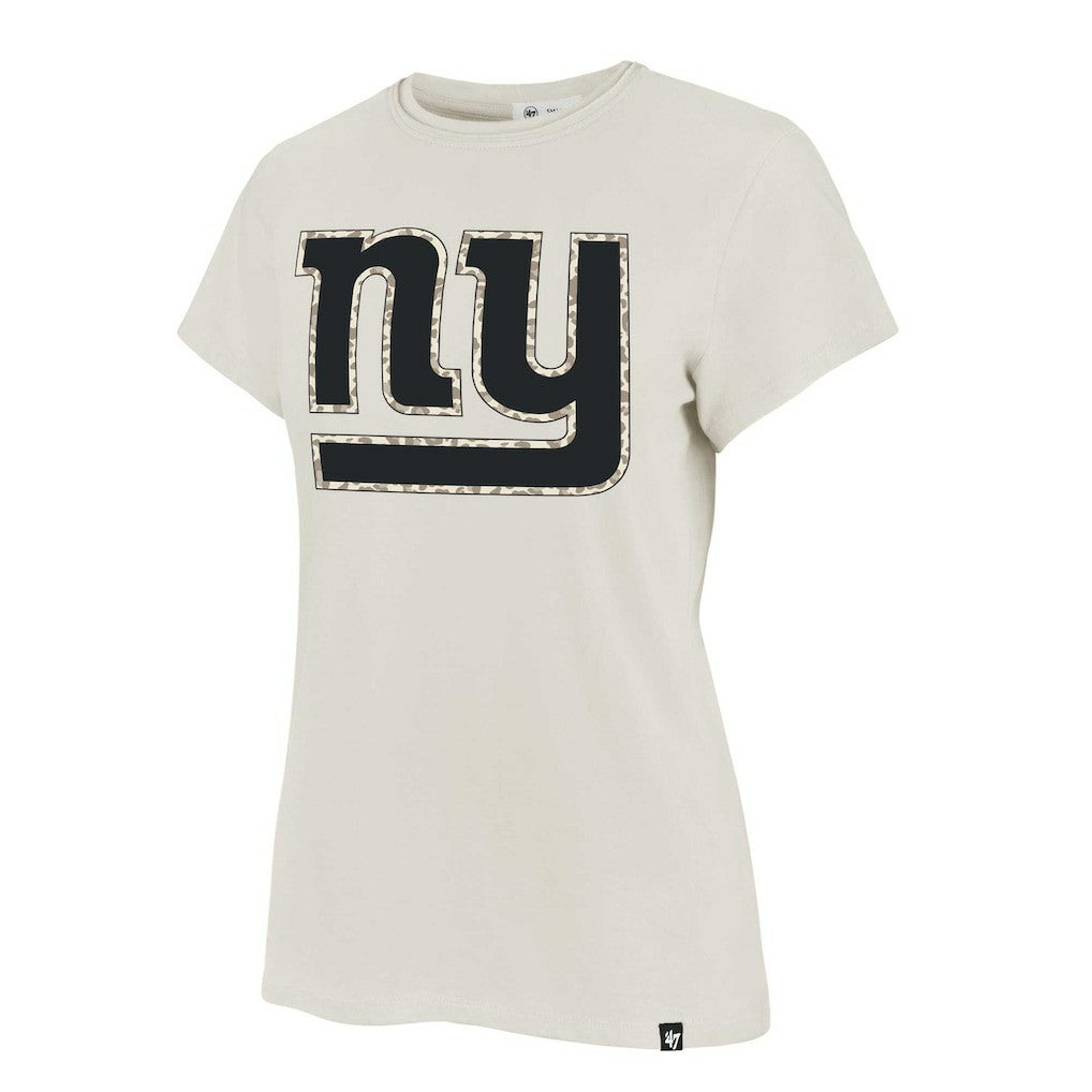 New York Giants '47 Women's Panthera Frankie T-Shirt - Cream on sale