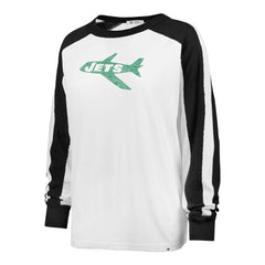 New York Jets '47 Women's Premier Caribou Long Sleeve T-Shirt - White for sale