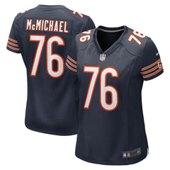 Steve McMichael Chicago Bears Women's Retired Player Game Jersey - Navy on sale