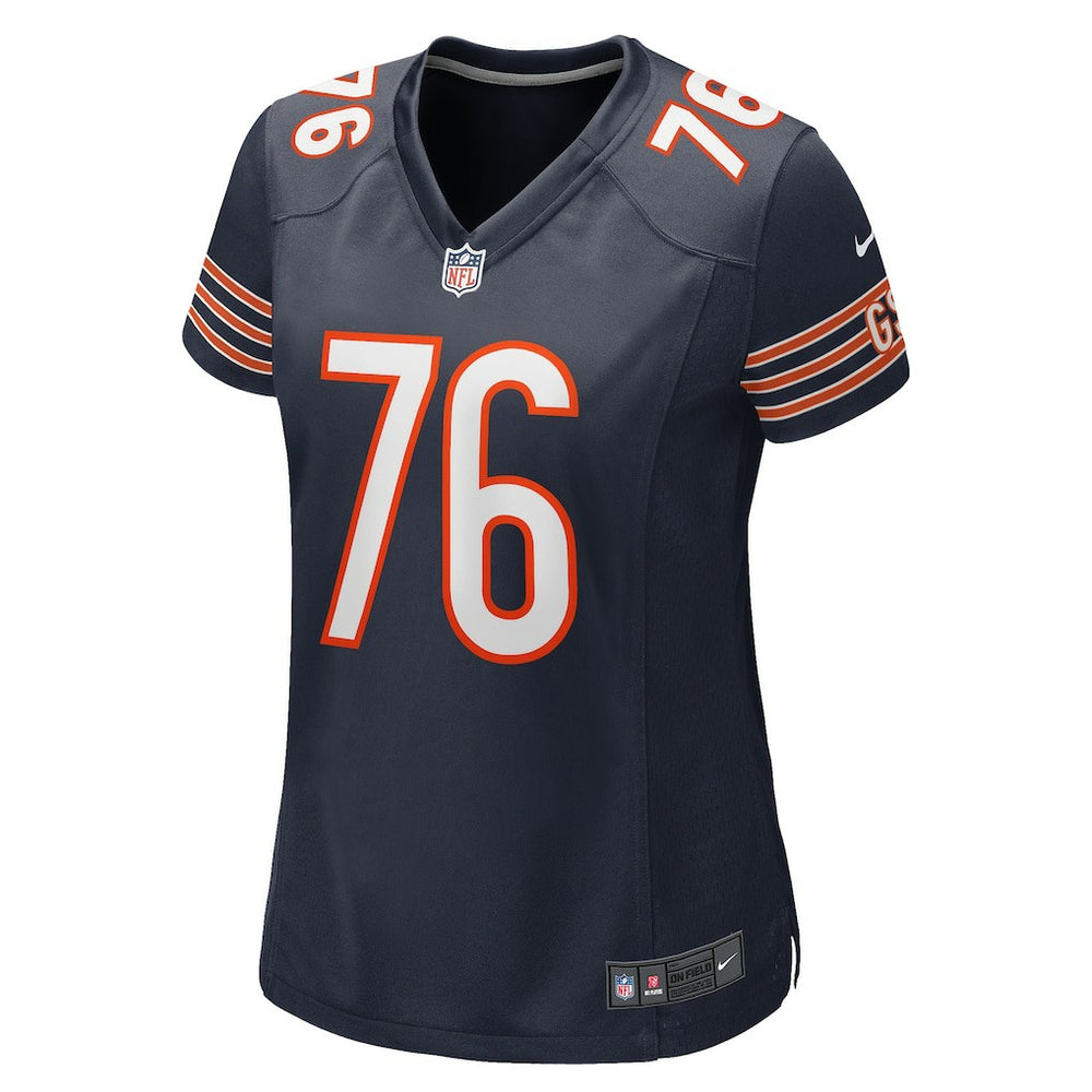 Steve McMichael Chicago Bears Women's Retired Player Game Jersey - Navy on sale