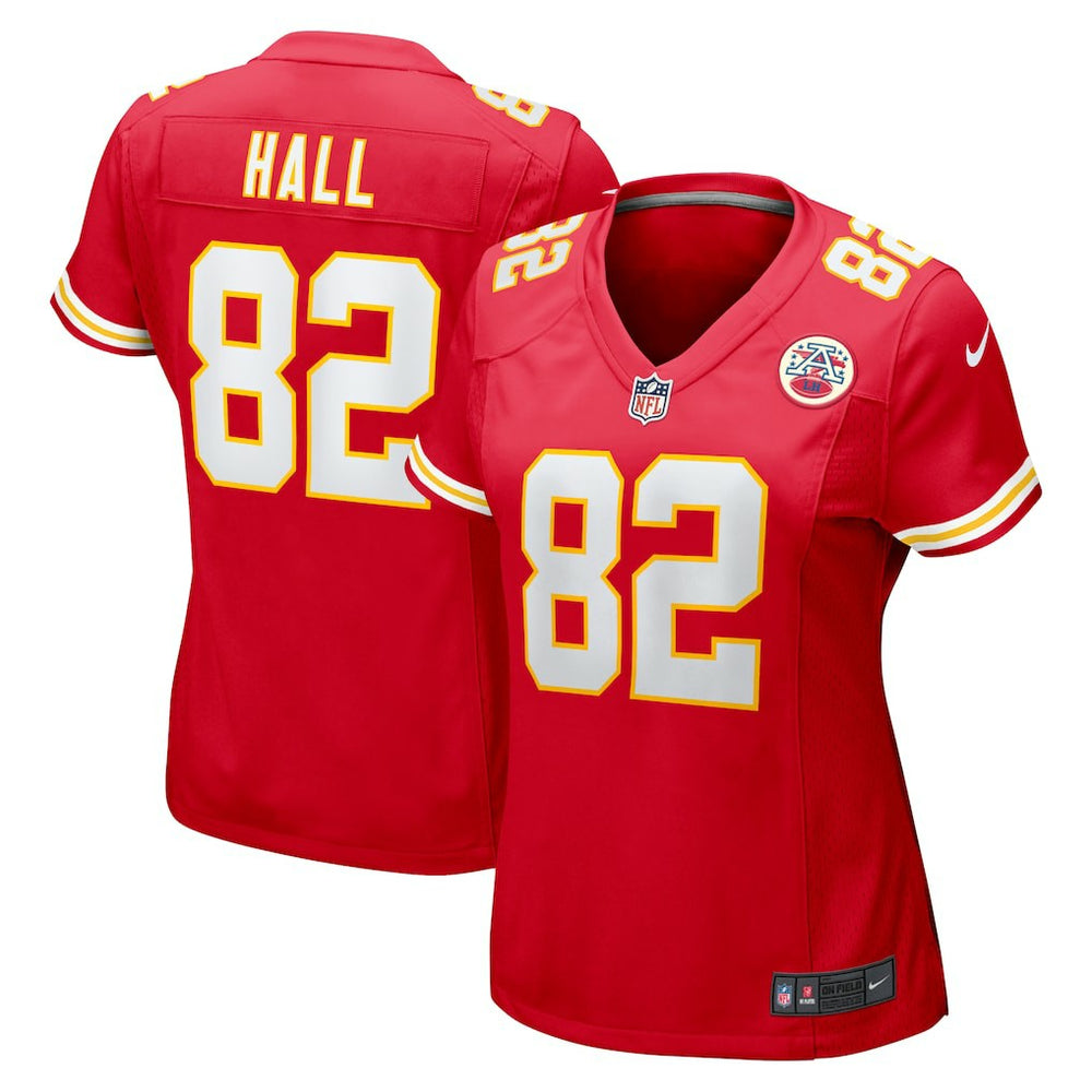 Dante Hall Kansas City Chiefs Women's Retired Player Game Jersey - Red discount