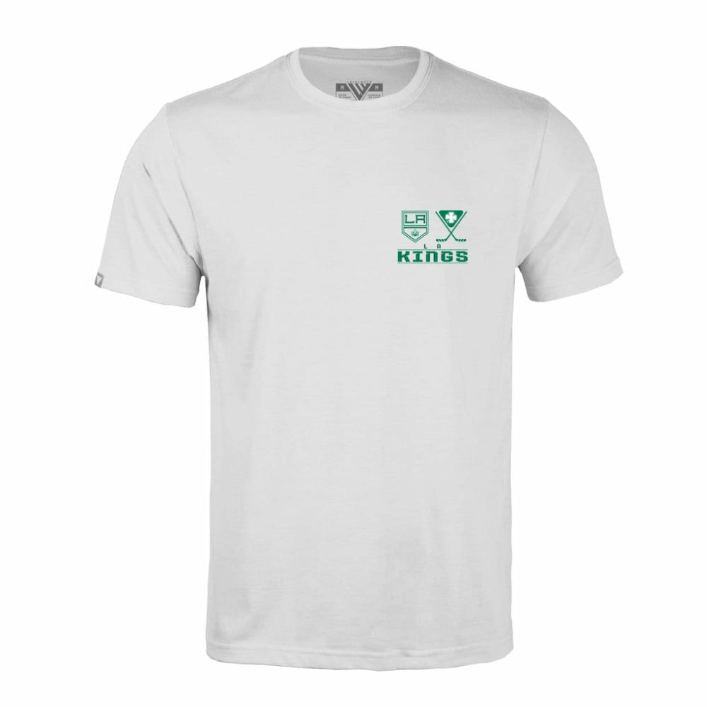 Los Angeles Kings Levelwear St. Patrick's Day Richmond T-Shirt - White T-shirts