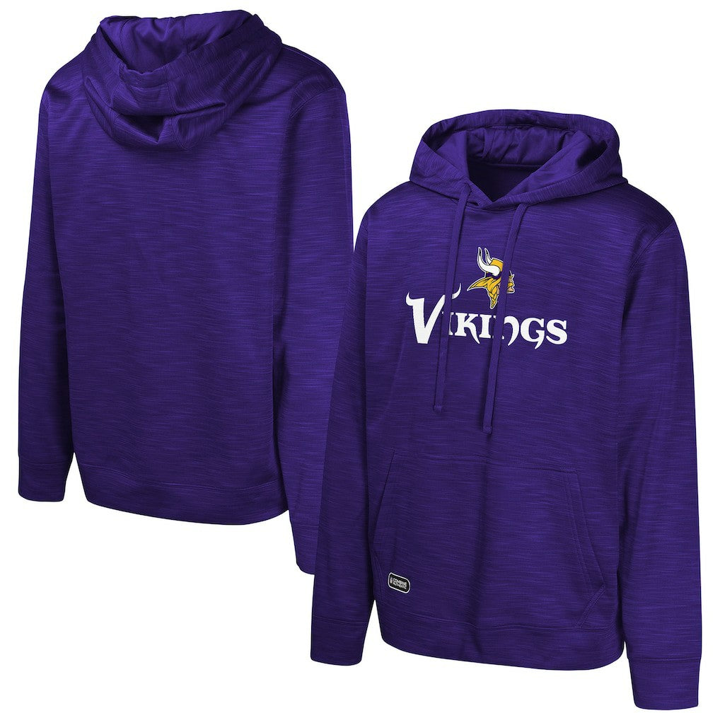 Minnesota Vikings Streak Fleece Pullover Hoodie - Purple outlet