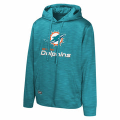 Miami Dolphins Streak Fleece Pullover Hoodie - Aqua for sale