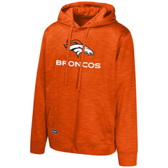 Denver Broncos Streak Fleece Pullover Hoodie - Orange on sale
